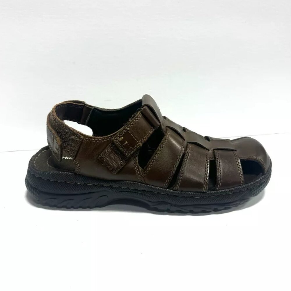 Hush Puppies Mens Ethan Fisherman Sandal Brown Size 9 M
